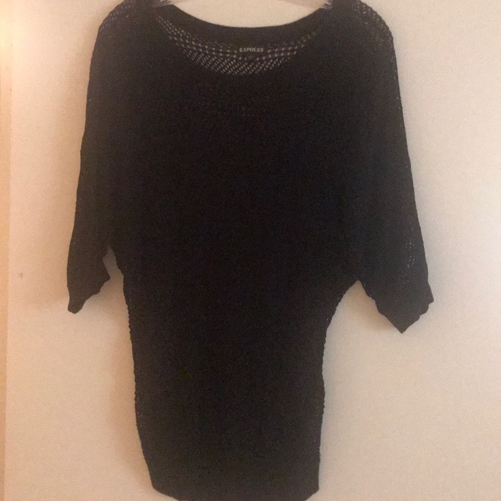 Express fish net top